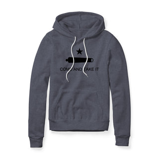 Come And Take It Cannon Fleece Hoodie - Black