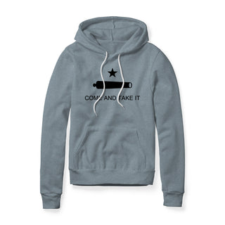 Come And Take It Cannon Fleece Hoodie - Black