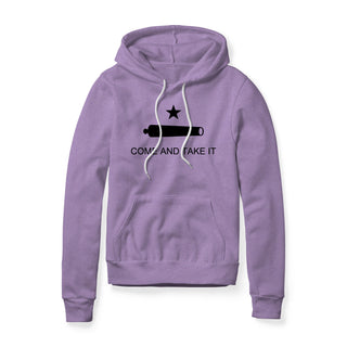 Come And Take It Cannon Fleece Hoodie - Black