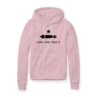 Come And Take It Cannon Fleece Hoodie - Black
