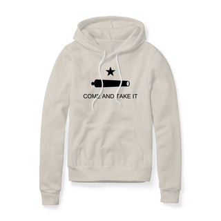 Come And Take It Cannon Fleece Hoodie - Black