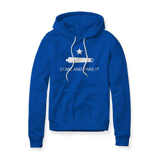 Come And Take It Cannon Fleece Hoodie - White