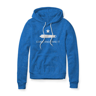 Come And Take It Cannon Fleece Hoodie - White