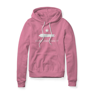 Come And Take It Cannon Fleece Hoodie - White