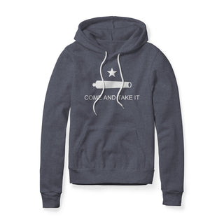 Come And Take It Cannon Fleece Hoodie - White