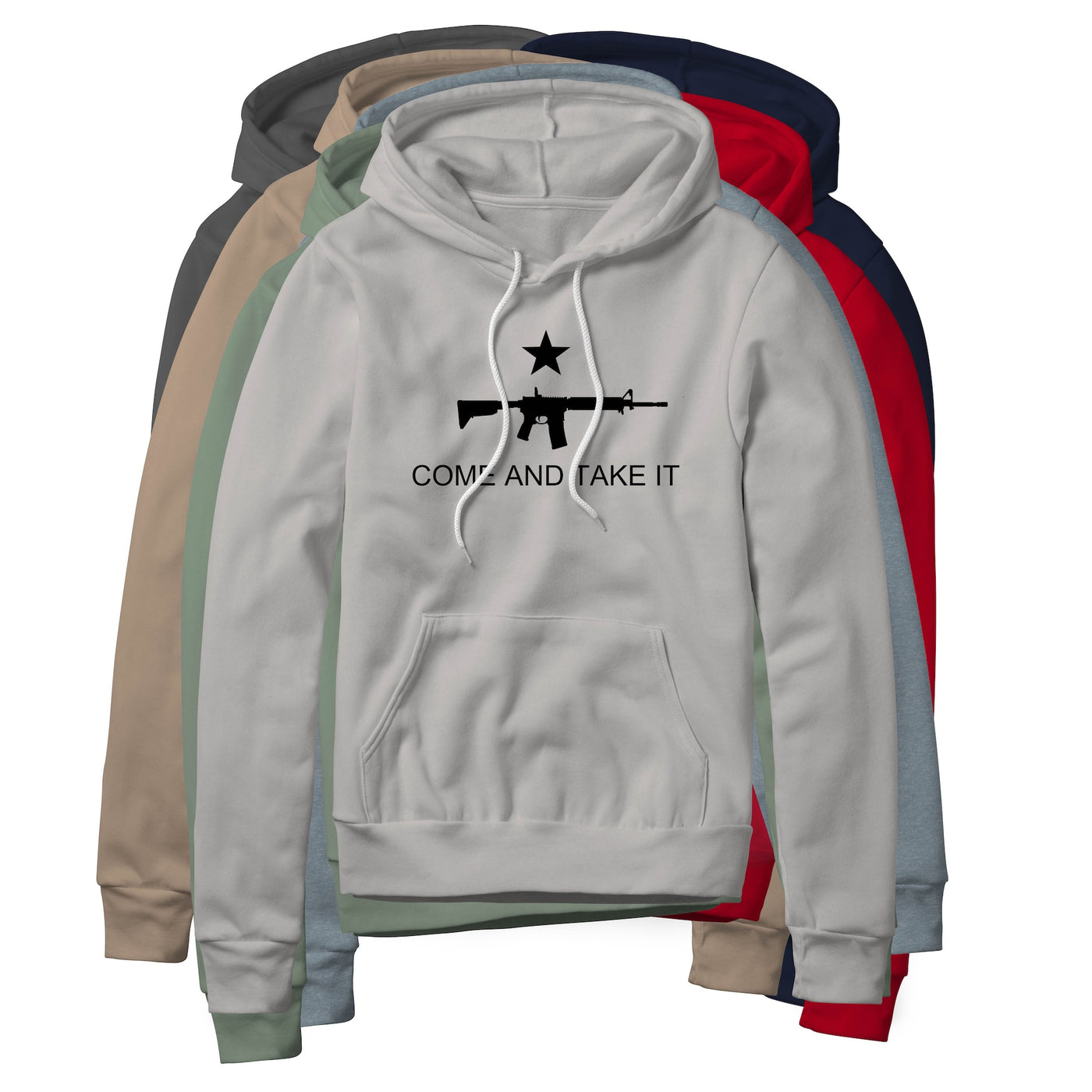 Come And Take It Rifle Hoodie - Black | Ballistic Republic™