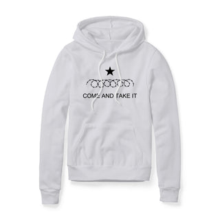 Come And Take It Razor Wire Fleece Hoodie - Black