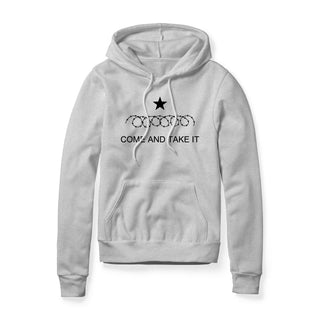 Come And Take It Razor Wire Fleece Hoodie - Black