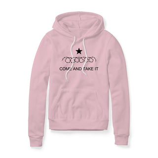 Come And Take It Razor Wire Fleece Hoodie - Black