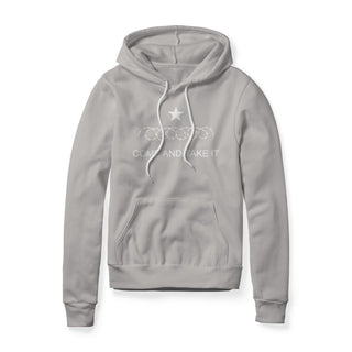 Come And Take It Razor Wire Fleece Hoodie - White