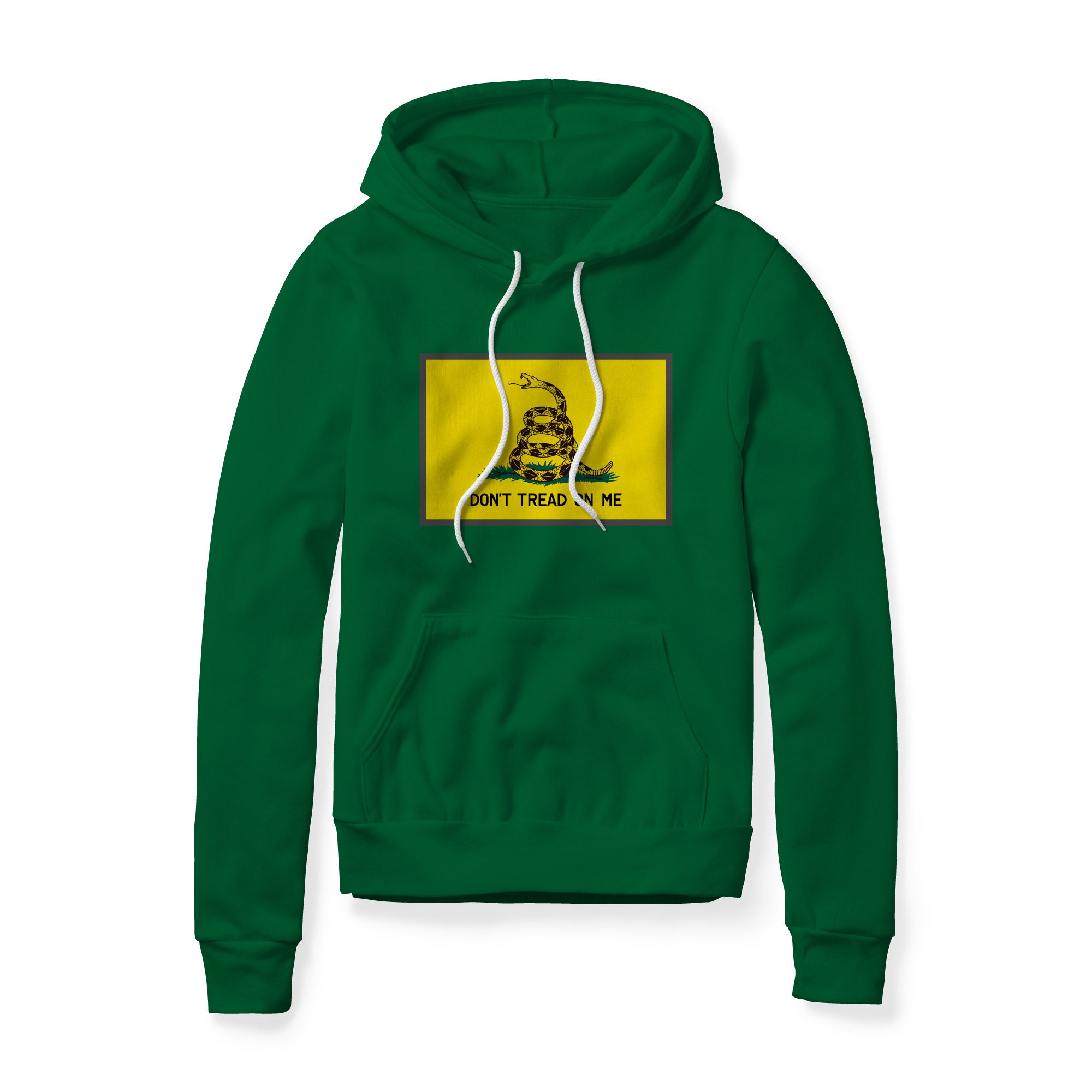 Don't Tread On Me Flag Fleece Hoodie