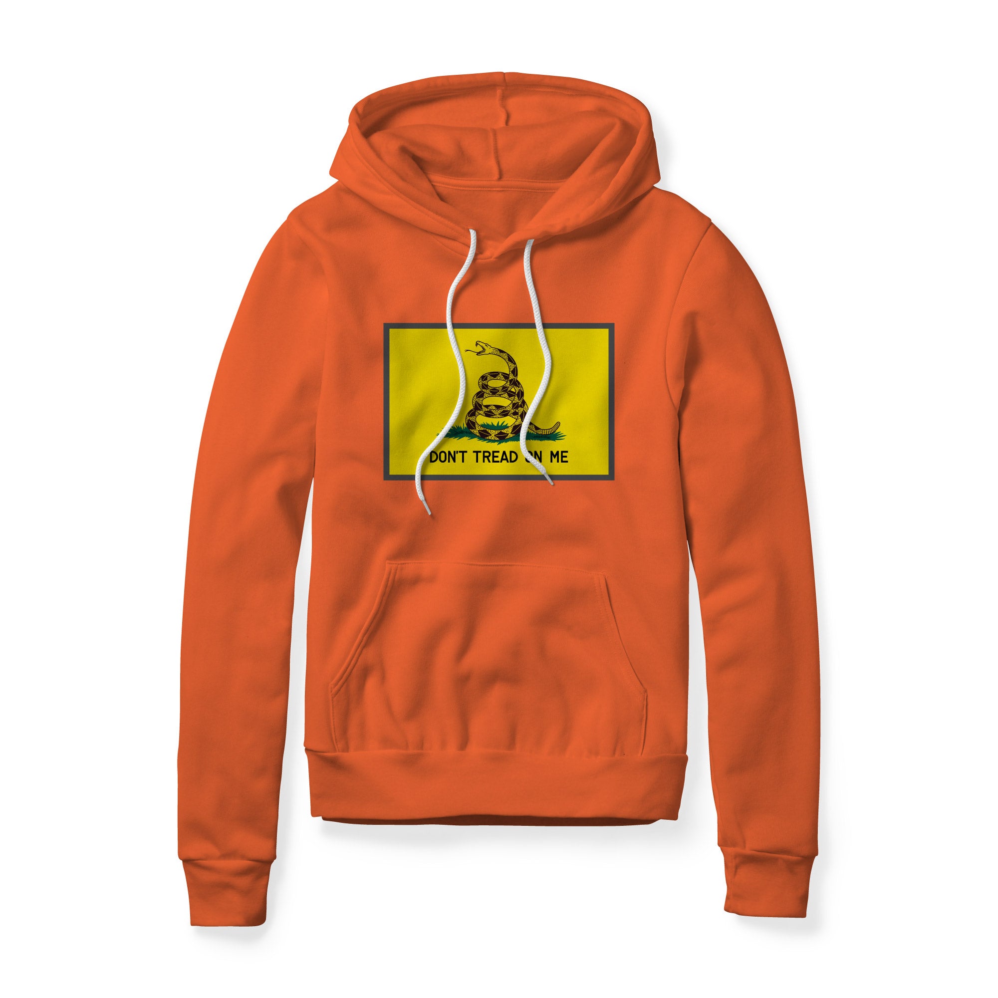 Don't Tread On Me Flag Fleece Hoodie