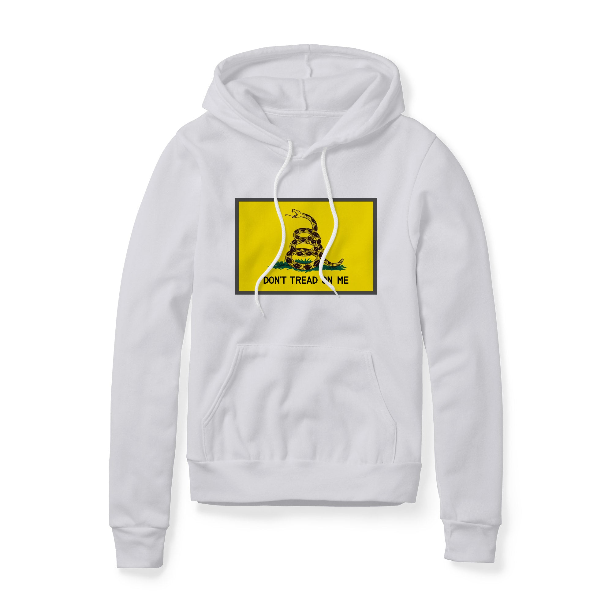 Don't Tread On Me Flag Fleece Hoodie