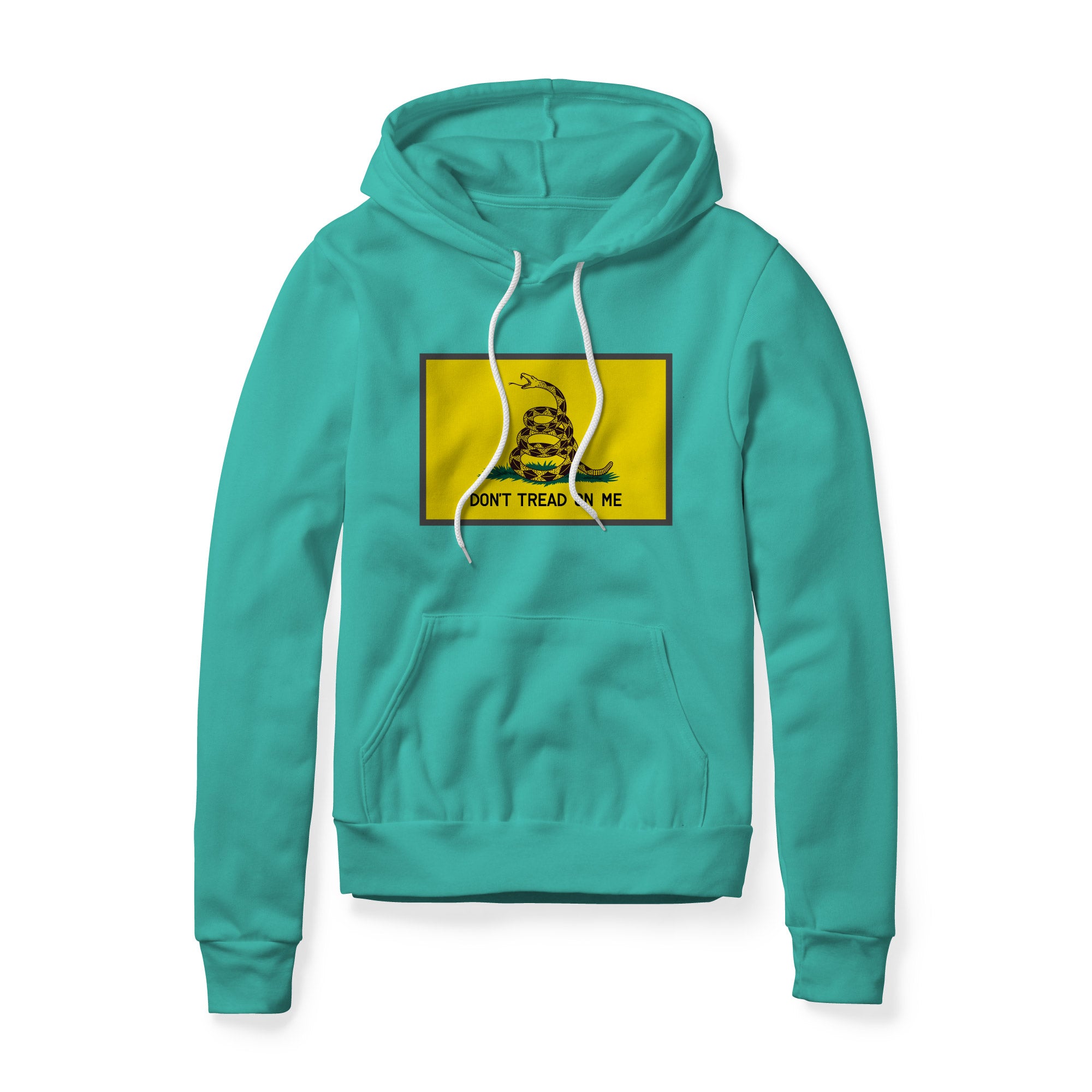 Don't Tread On Me Flag Fleece Hoodie