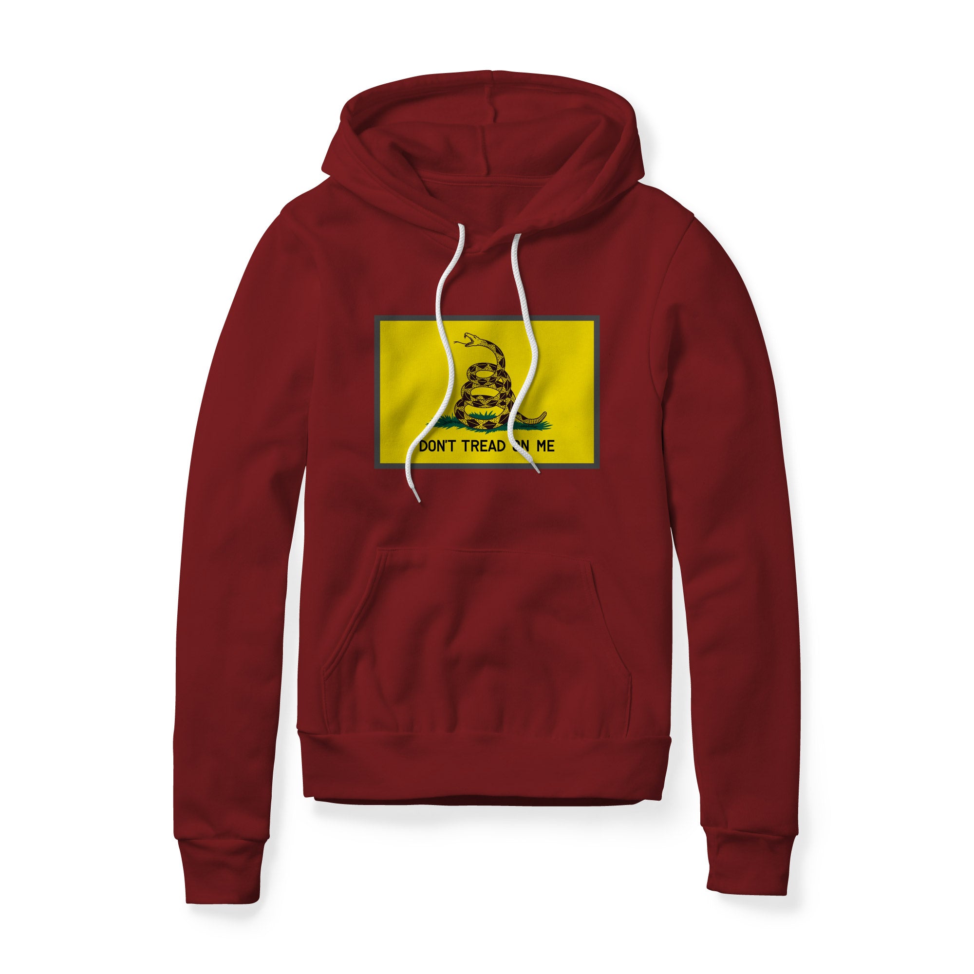 Don't Tread On Me Flag Fleece Hoodie