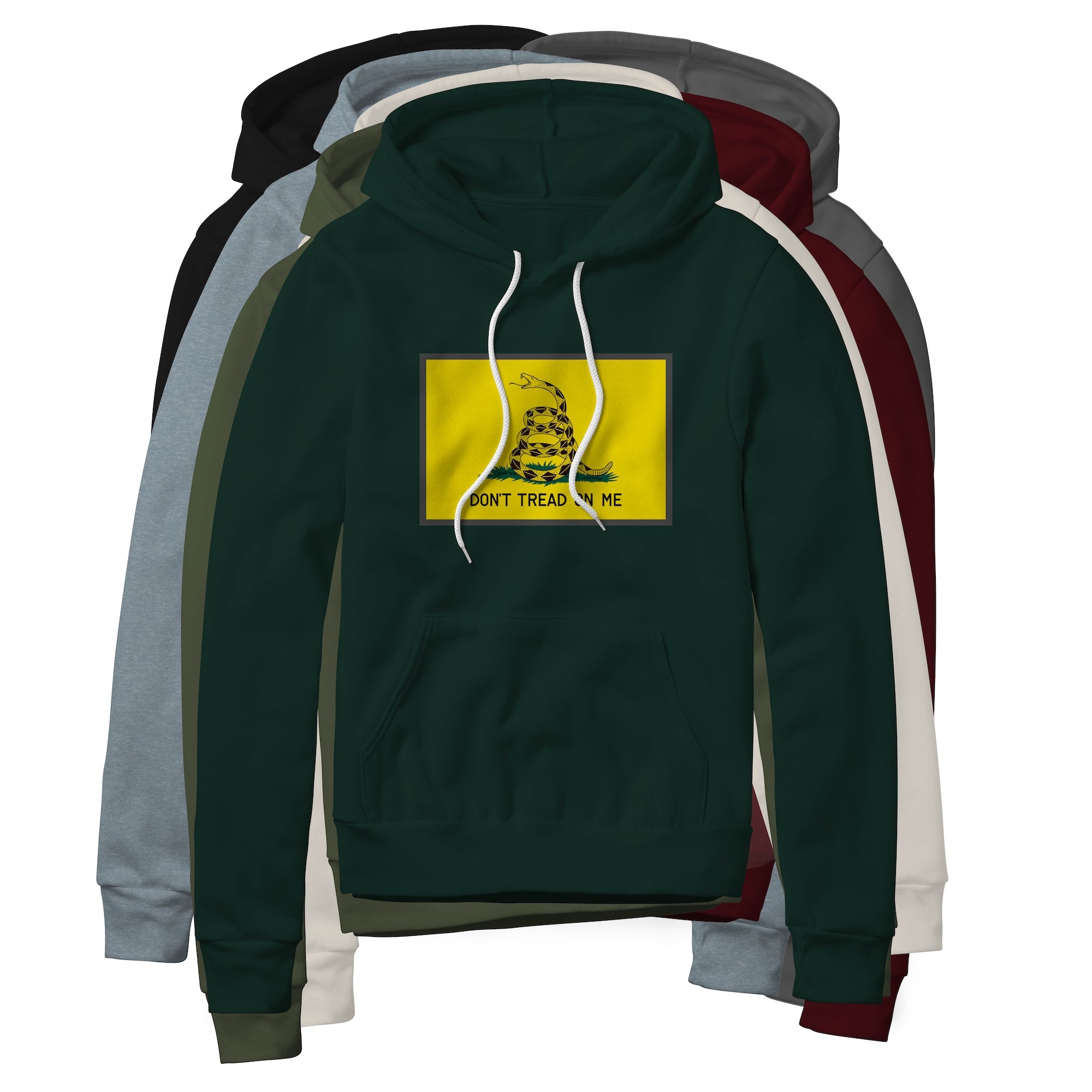 Don't Tread On Me Flag Hoodie | Ballistic Republic™