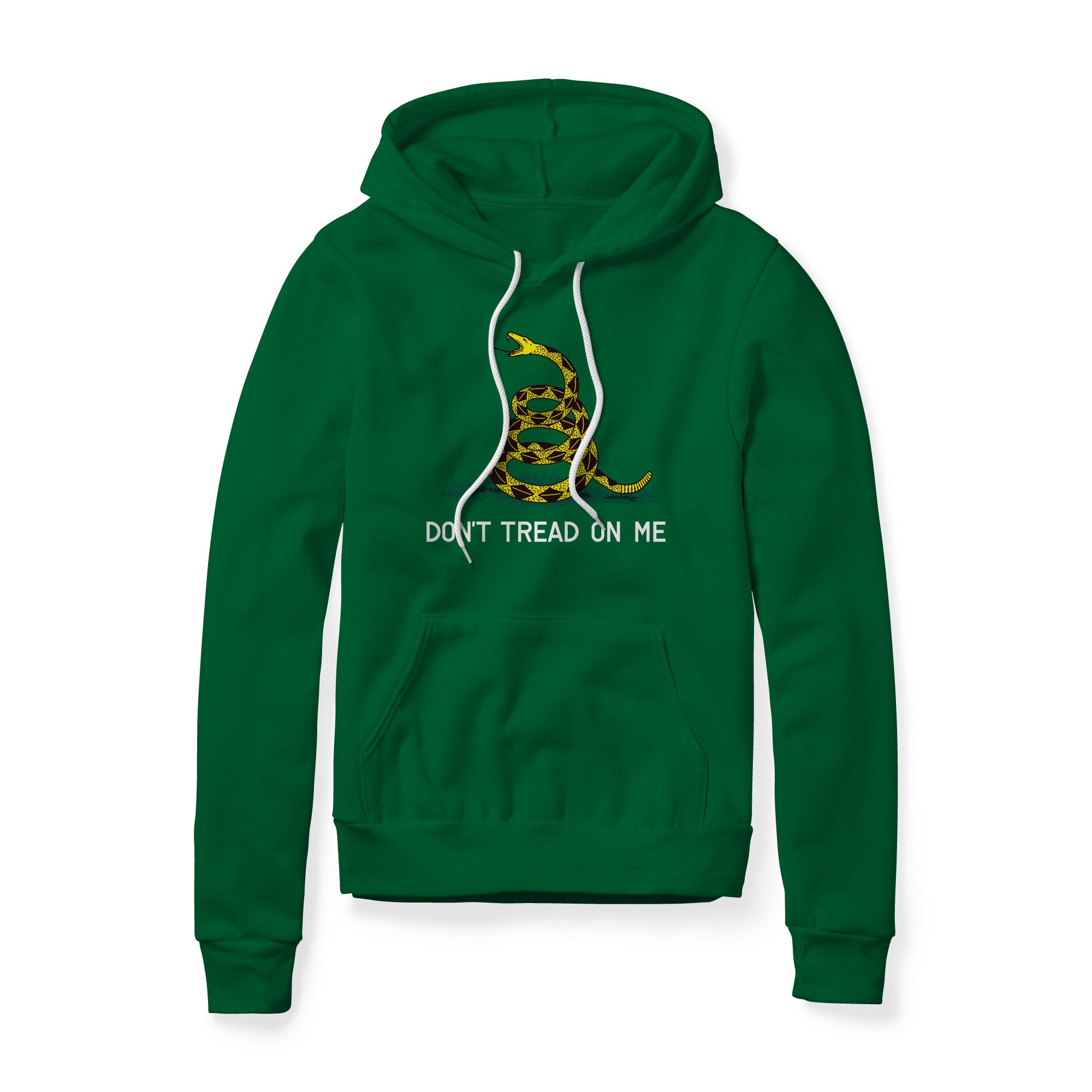 Don't Tread On Me Snake Fleece Hoodie