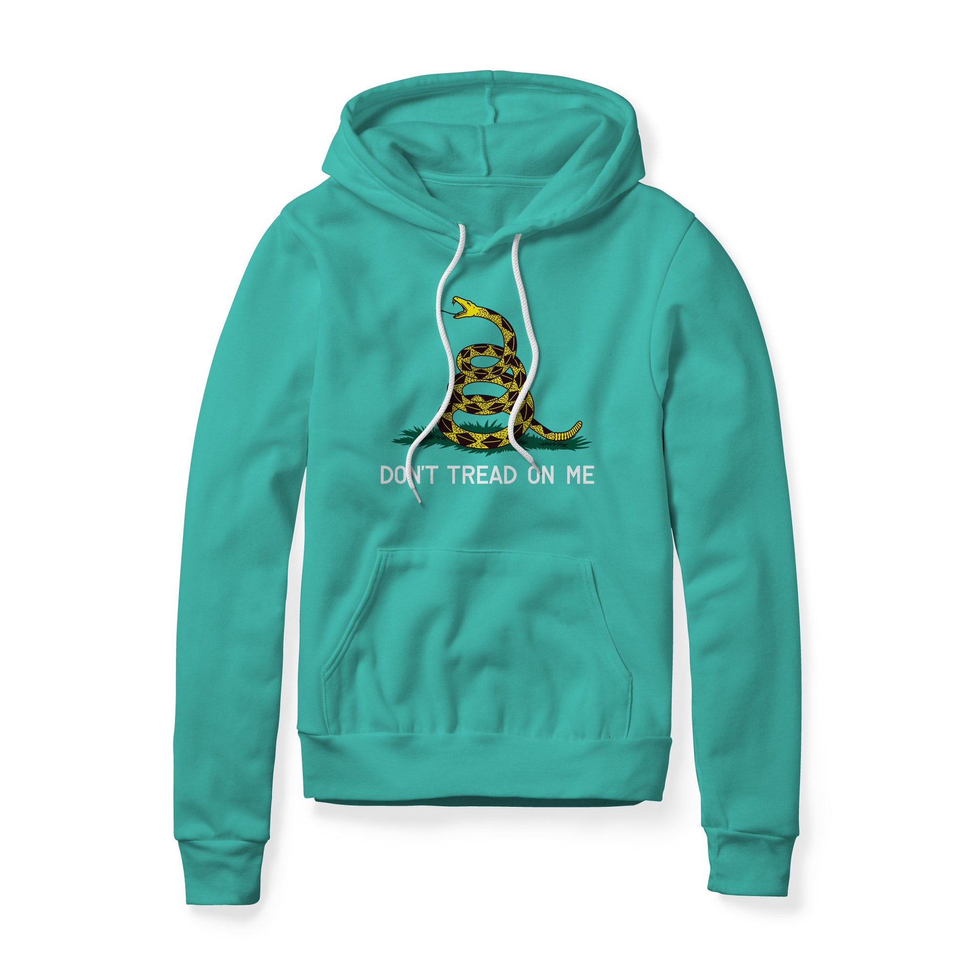 Don't Tread On Me Snake Fleece Hoodie