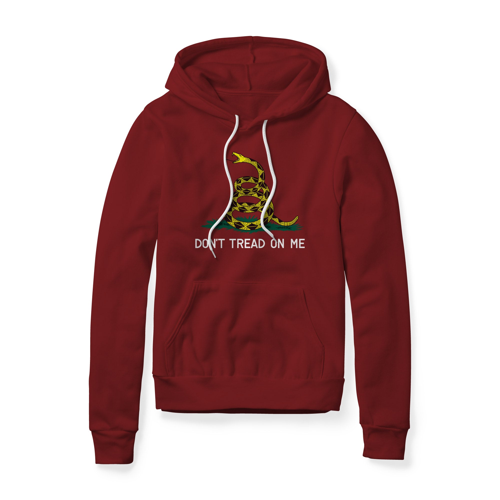 Don't Tread On Me Snake Fleece Hoodie