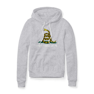 Don't Tread On Me Snake Fleece Hoodie