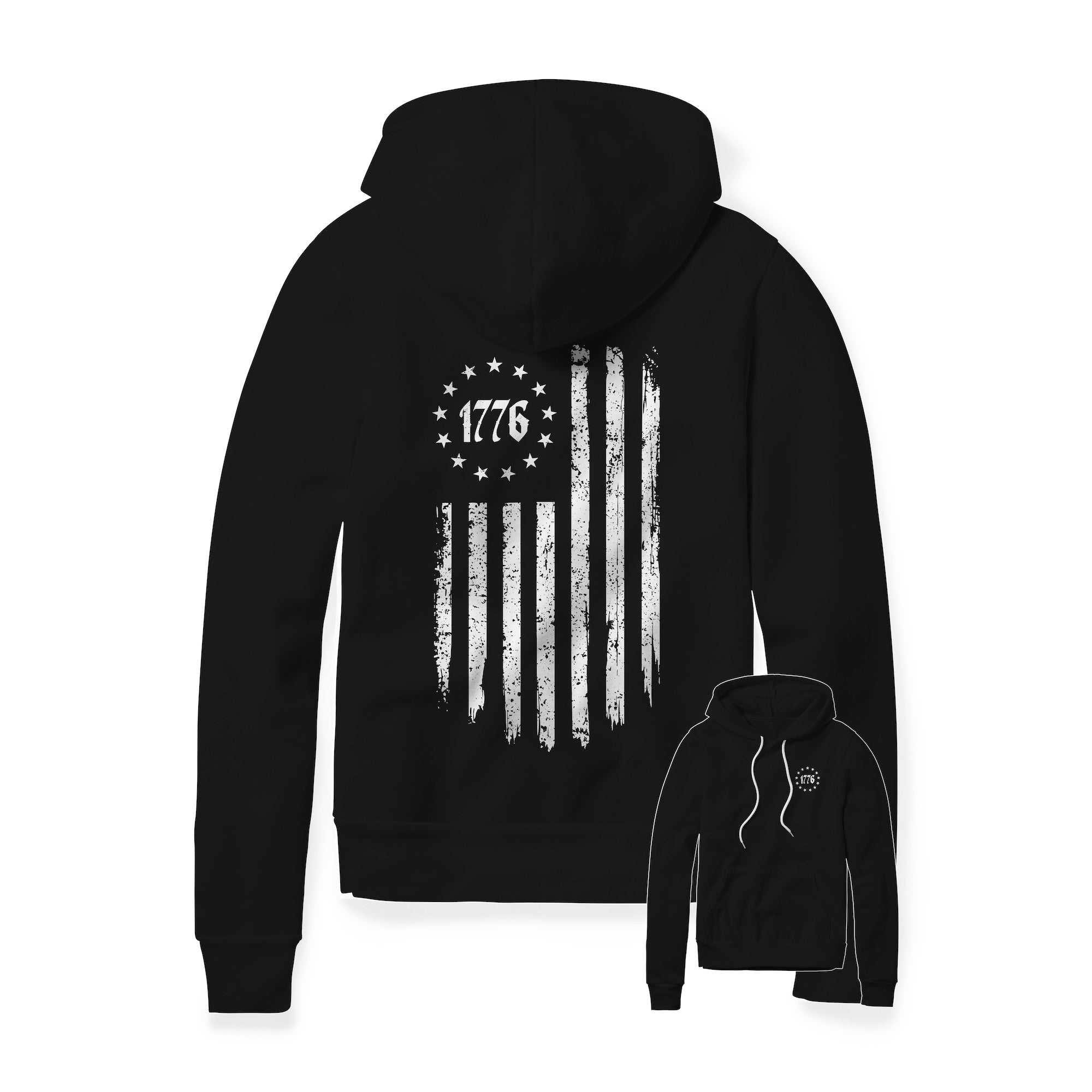 1776 Flag Hoodie | Ballistic Republic™