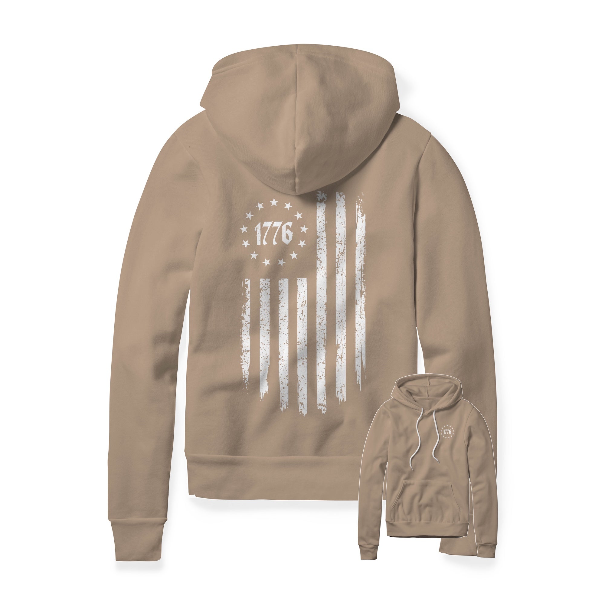 1776 Flag Hoodie | Ballistic Republic™