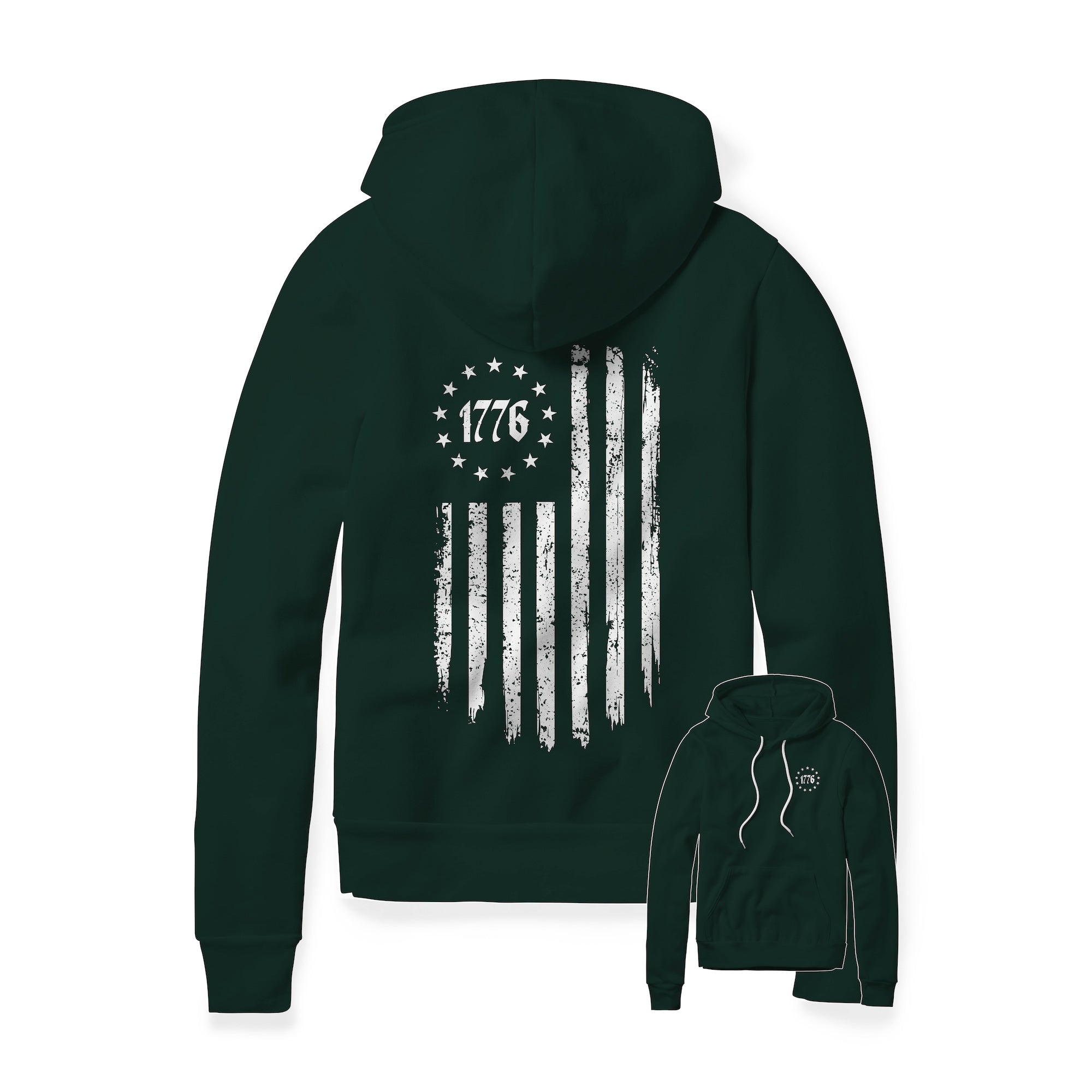 1776 Flag Hoodie | Ballistic Republic™