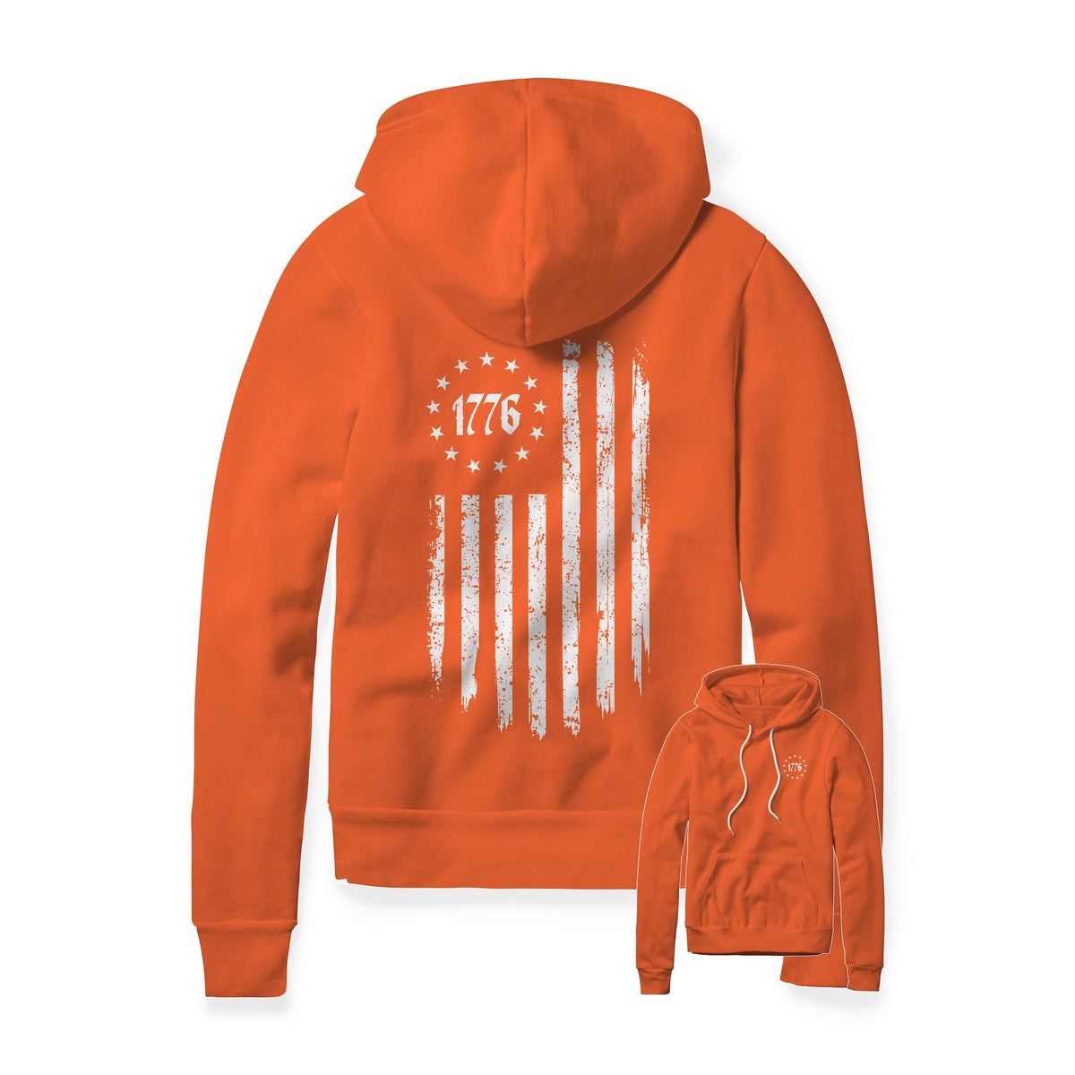 1776 Flag Fleece Hoodie