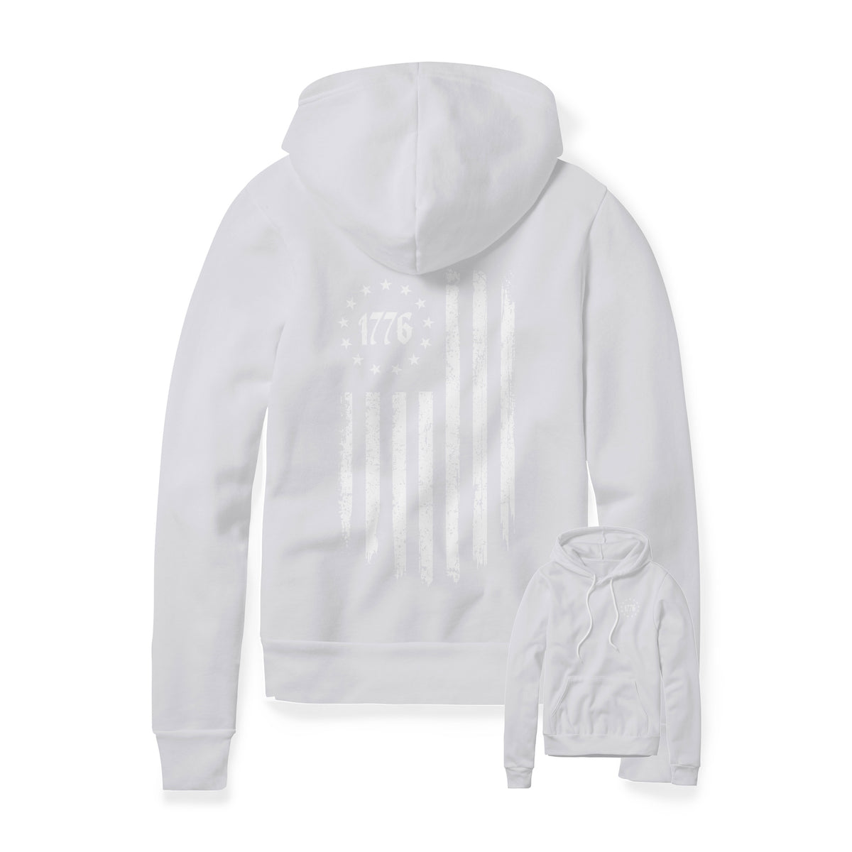 1776 Flag Fleece Hoodie