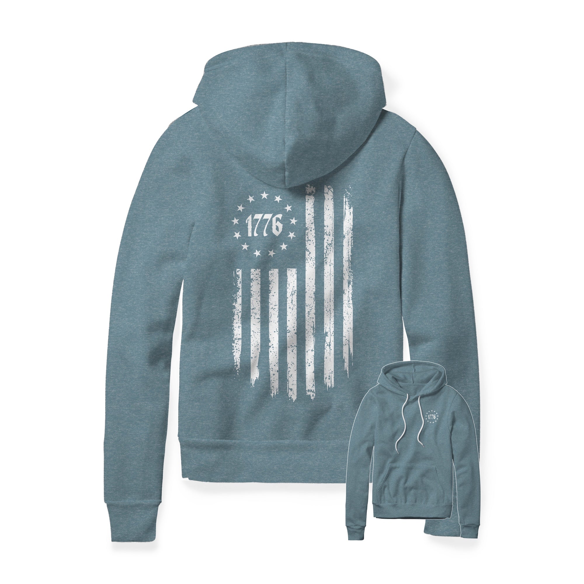 1776 Flag Hoodie | Ballistic Republic™