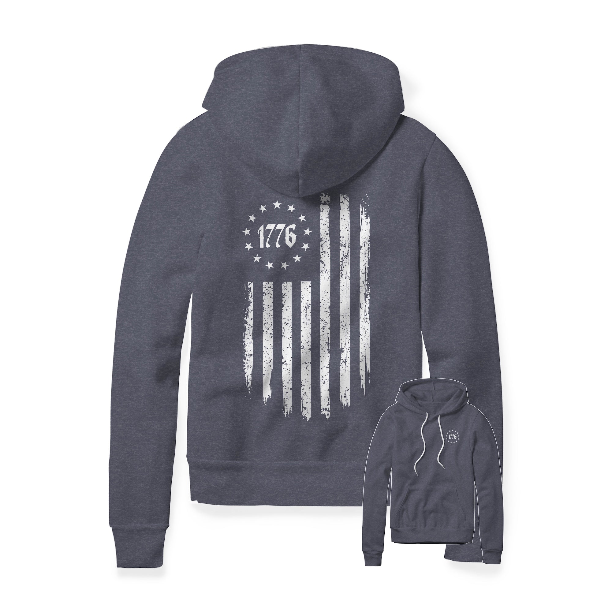 1776 Flag Hoodie | Ballistic Republic™