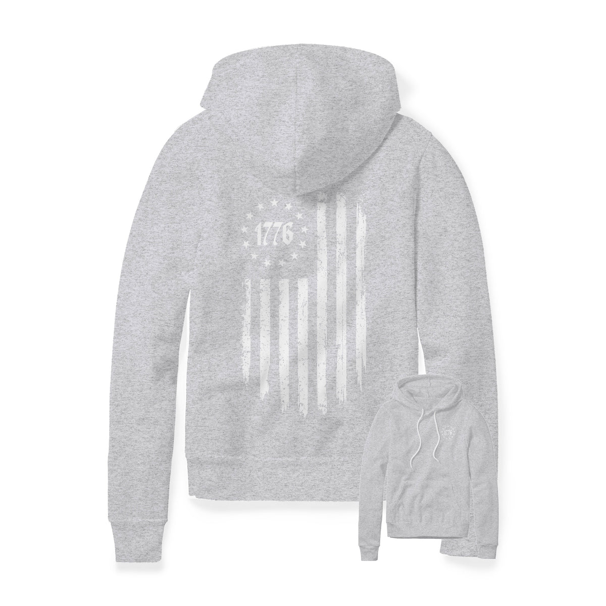 1776 Flag Fleece Hoodie