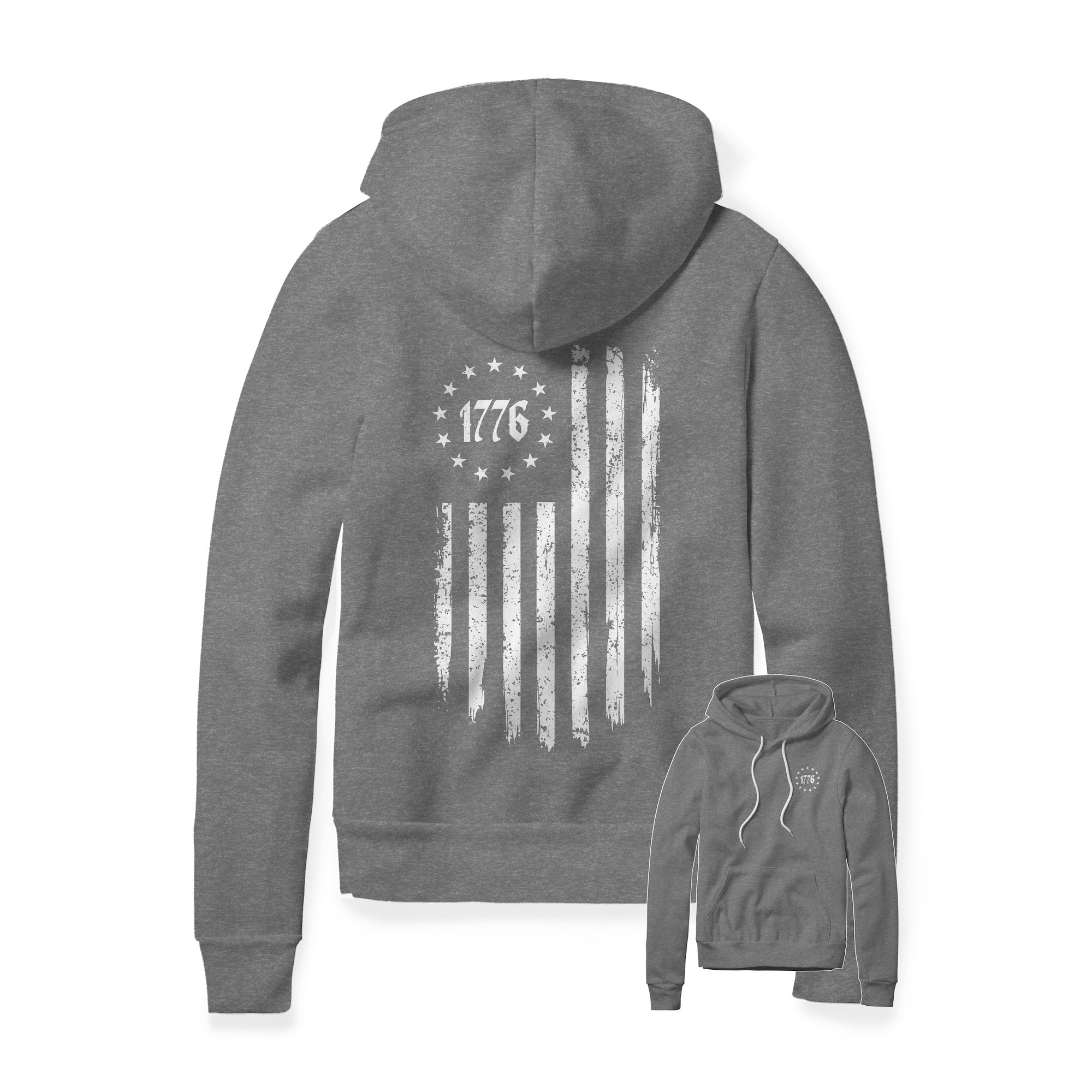 1776 Flag Hoodie | Ballistic Republic™