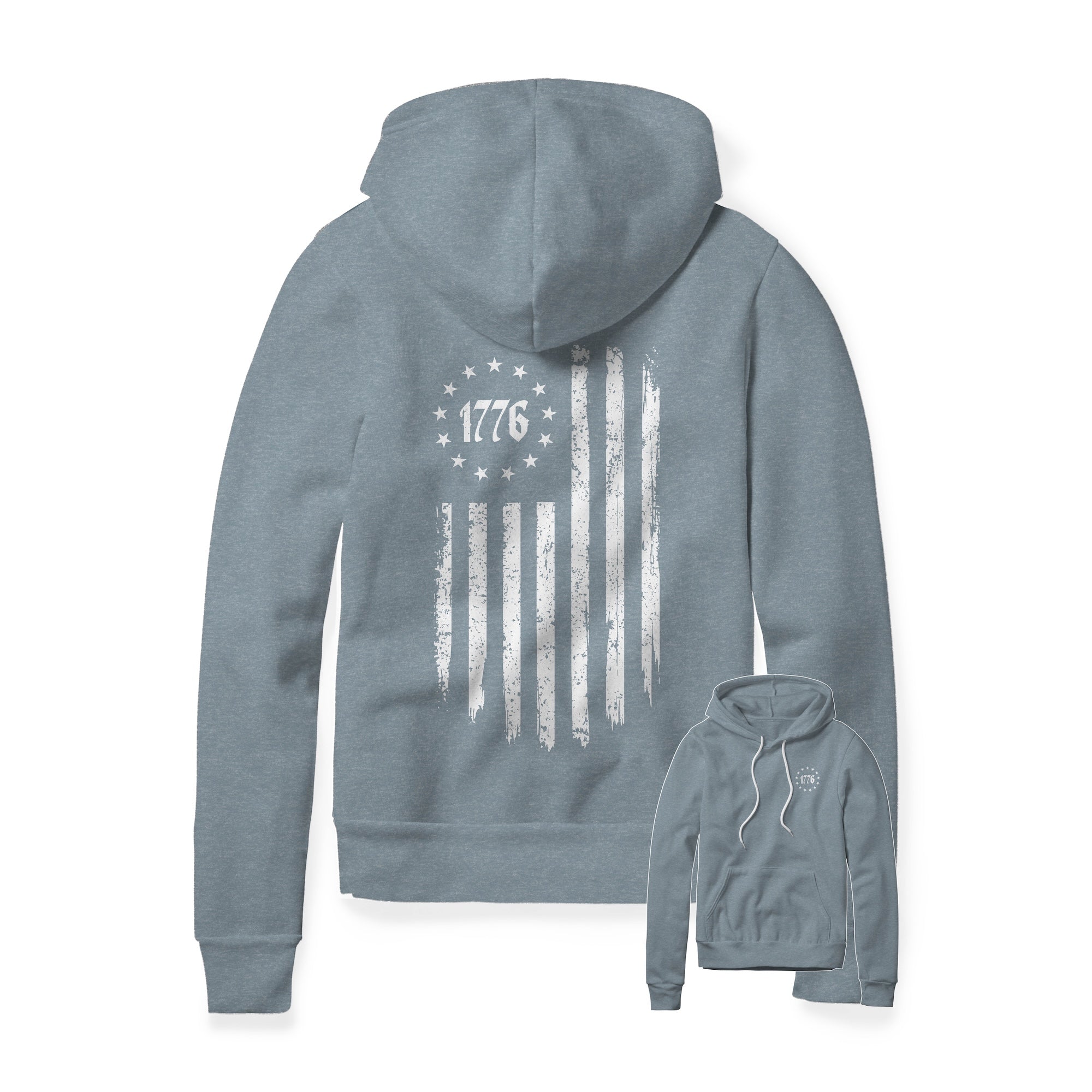 1776 Flag Hoodie | Ballistic Republic™
