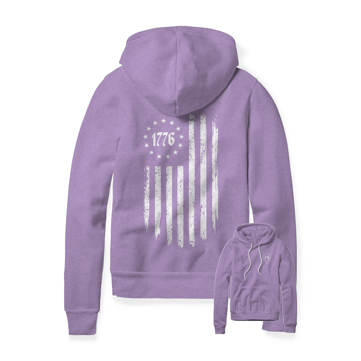 1776 Flag Fleece Hoodie