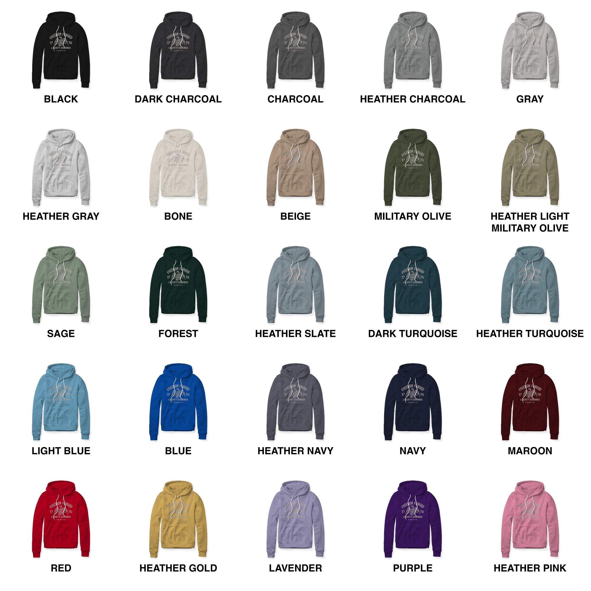 Freedom Forged Hoodie | Ballistic Republic™