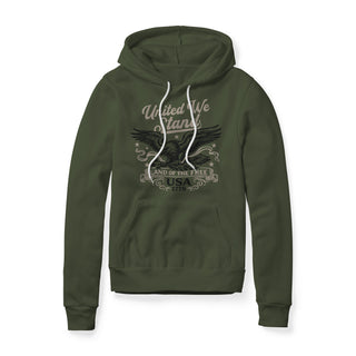 United We Stand Eagle Hoodie - Black | Ballistic Republic™