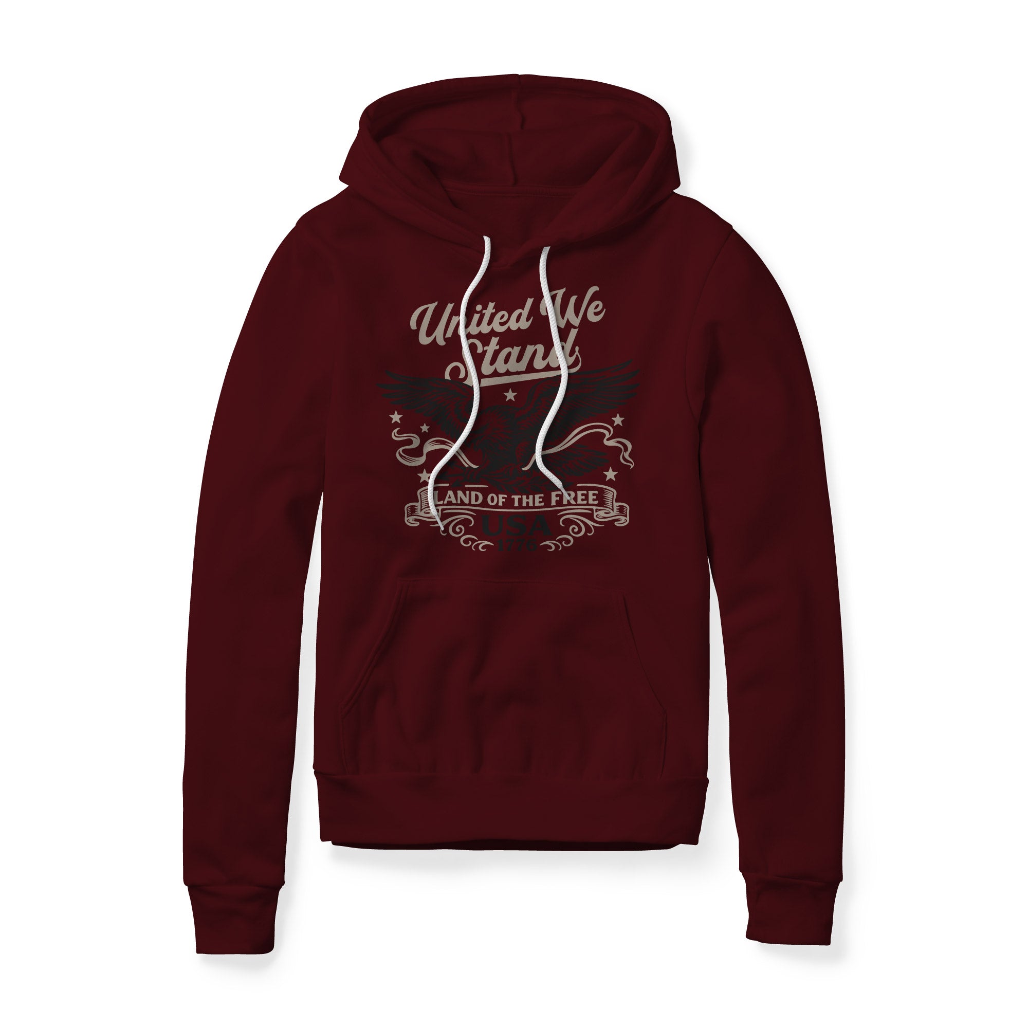 United We Stand Eagle Hoodie - Black | Ballistic Republic™