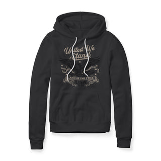 United We Stand Eagle Hoodie - Black | Ballistic Republic™