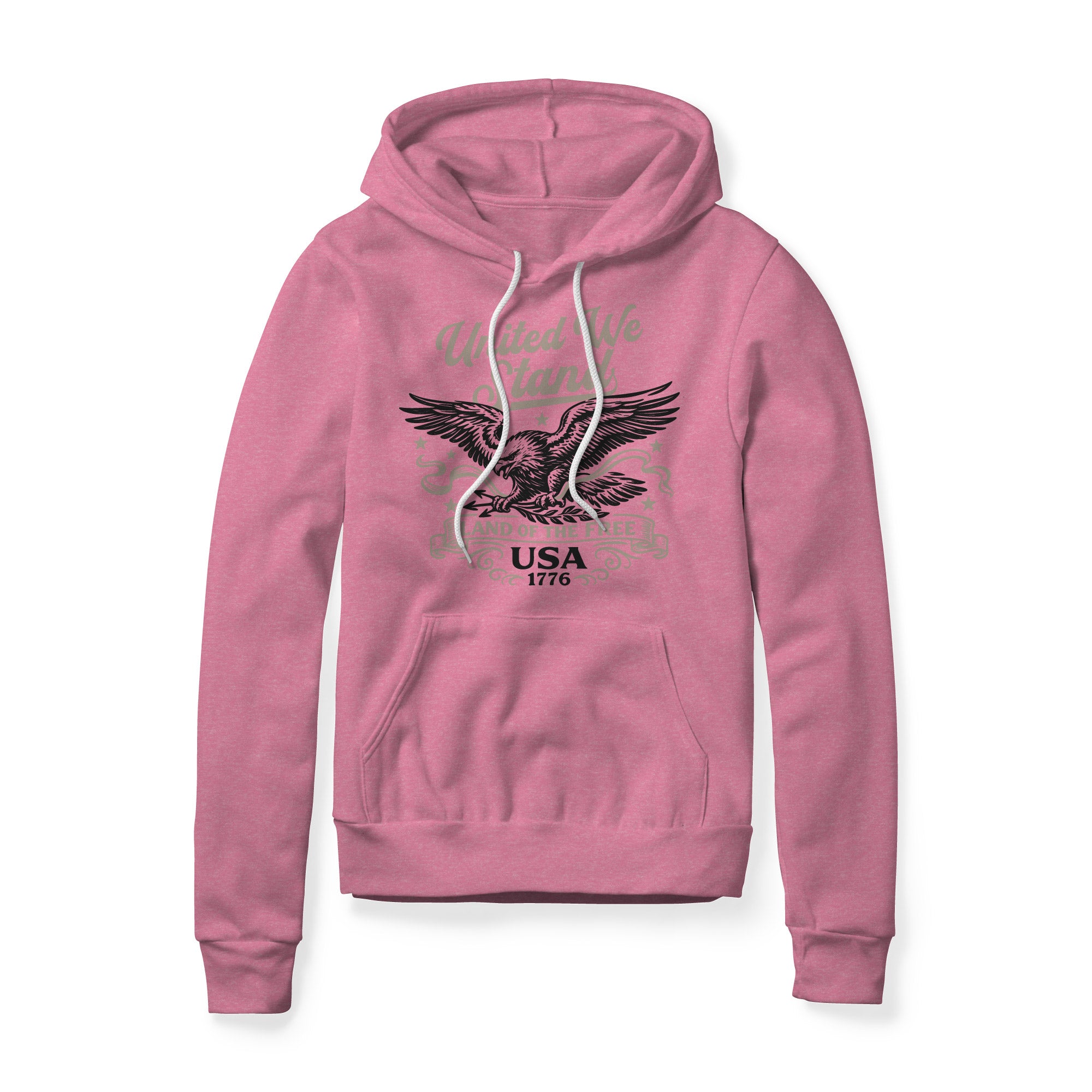 United We Stand Eagle Hoodie - Black | Ballistic Republic™