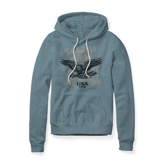 United We Stand Eagle Hoodie - Black | Ballistic Republic™