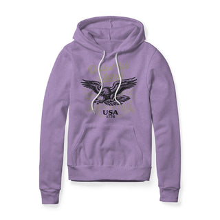 United We Stand Eagle Fleece Hoodie - Black
