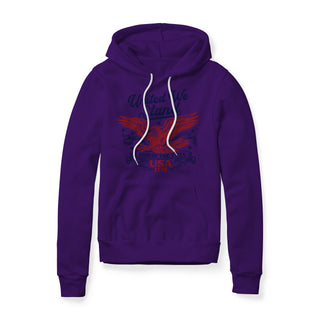 United We Stand Eagle Hoodie - Red | Ballistic Republic™