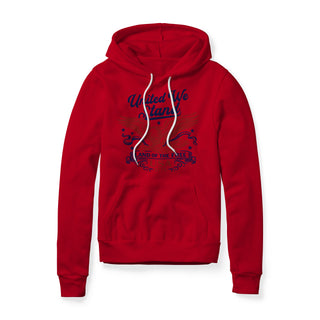 United We Stand Eagle Hoodie - Red | Ballistic Republic™