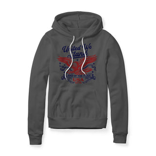 United We Stand Eagle Hoodie - Red | Ballistic Republic™