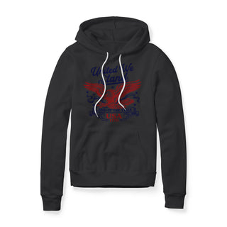 United We Stand Eagle Hoodie - Red | Ballistic Republic™