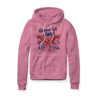 United We Stand Eagle Hoodie - Red | Ballistic Republic™