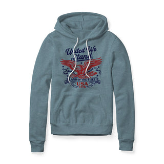 United We Stand Eagle Hoodie - Red | Ballistic Republic™