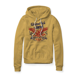 United We Stand Eagle Hoodie - Red | Ballistic Republic™