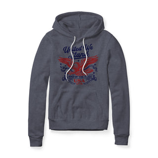United We Stand Eagle Hoodie - Red | Ballistic Republic™